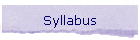 Syllabus